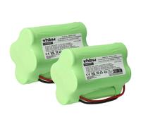 vhbw 2x Batterie compatible avec Uniden SC-180, SC1809, SC160, SC180, SC200, SC-200, SC-150 radio talkie-walkie (1200mAh, 4,8V, NiMH)