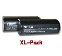 vhbw 2x Batterie compatible avec YASHICA Elite 3300 appareil photo (1200mAh, 3,7V, Li-ion)