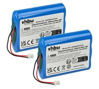 vhbw 2x Batterie compatible avec Zafferano Sister mini, Light Mini, Light lampe de chevet, de salon (7800mAh, 3,7V, Li-ion)