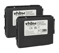 vhbw 2X Batterie Compatible avec Zebra TC72, TC720L, TC75, TC55, TC70, TC700H, TC700K, TC70X Scanner de Code-Barre POS (4620mAh, 3,7V, Li-ION)