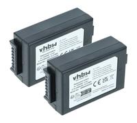 vhbw 2X Batterie Compatible avec Zebra WorkAbout Pro 2, 3, G4, 4 Ordinateur Handheld (3300mAh, 3,7V, Li-ION)
