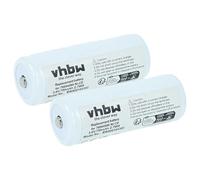 vhbw 2X Batterie Remplacement pour 78904586 pour Appareil médical (750mAh, 3,6V, NiCd)