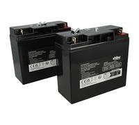 vhbw 2X Batterie Remplacement pour APC AP1250