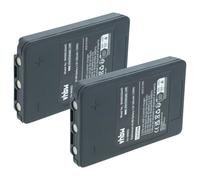 vhbw 2x Batterie remplacement pour Autec R0BATT00E11A0 pour opérateur télécommande industrielle (500mAh, 3,6V, NiMH)