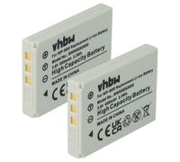 vhbw 2x Batterie remplacement pour Avant BATS4 pour appareil photo (650mAh, 3,6V, Li-ion)