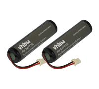 vhbw 2x Batterie remplacement pour BATT20L pour radio (2600mAh, 3,7V, Li-ion)