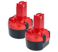 vhbw 2X Batterie Remplacement pour Bosch 2 607 335 461