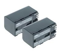 vhbw 2X Batterie Remplacement pour Canon BP-975
