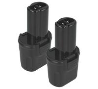 vhbw 2X Batterie Remplacement pour Dewalt DE9054, DE9054-XJ pour Outil électrique (2100 mAh, NiMH, 3,6 V)