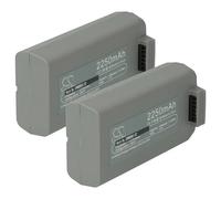 vhbw 2X Batterie Remplacement pour DJI CP.MA.00000326.01, BWX161-2250-7.7 pour Drone (2250mAh, 7,7V, Li-polymère)
