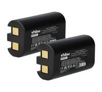 vhbw 2X Batterie Remplacement pour Dymo S0915380, 14430, 1758458, S0895880 pour imprimante, Scanner, imprimante d'étiquettes (800mAh, 7,4V, Li-ION)