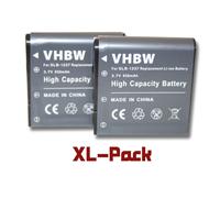vhbw 2x Batterie remplacement pour Epson EU-94, EPALB2, B32B818242, B31B173003CU pour appareil photo (950mAh, 3,7V, Li-ion)