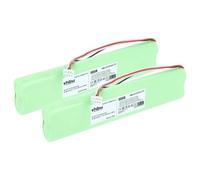 vhbw 2x Batterie remplacement pour Fluke BP1735 pour multimètre (2500mAh, 7,2V, NiMH)