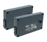 vhbw 2X Batterie Remplacement pour Gross Funk 738010957, GF001, 100-000-134 pour opérateur télécommande Industrielle (2000mAh, 12V, NiMH)