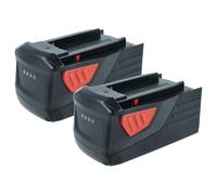 vhbw 2X Batterie Remplacement pour Hilti B36/5.2 | pour outil électrique (4000 mAh, Li-ion, 36 V)