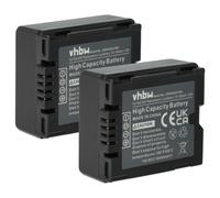 vhbw 2x Batterie remplacement pour Hitachi DZ-BP07s, DZ-BP14s, DZ-BP21s pour caméra vidéo caméscope (600mAh, 7,2V, Li-ion)