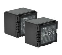 vhbw 2x Batterie remplacement pour Hitachi DZ-BP07s, DZ-BP21, DZ-BP14s pour caméra vidéo caméscope (1100mAh, 7,2V, Li-ion)