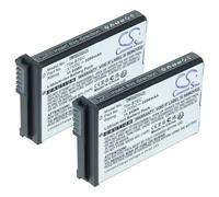 vhbw 2x Batterie remplacement pour Honeywell 60S-BATT-1, 70e-BTEC, BAT-EXTENDED-01 pour ordinateur handheld (3200mAh, 3,7V, Li-ion)