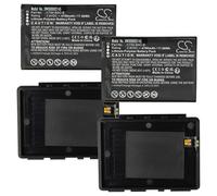 vhbw 2X Batterie Remplacement pour Honeywell CT50-BSC-B, 318-055-018 pour Ordinateur Mobile PDA Scanner (4700mAh, 3,8V, Li-polymère)