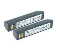 vhbw 2x Batterie remplacement pour Honeywell S-L-0526-E, HO48L1-G, BAT-SCN01 pour scanner de code-barre POS (2600mAh, 3,7V, Li-ion)