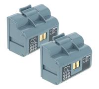 vhbw 2X Batterie Remplacement pour Intermec 318-026-001, 318-026-003 pour imprimante, Scanner, imprimante d'étiquettes (3400mAh, 14,4V, Li-ION)