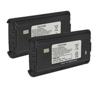 vhbw 2x Batterie remplacement pour Kenwood KNB-29A, KNB-29, BPKNB45LI, BPKNB29MHXT-1, BPKNB29MH pour radio talkie-walkie (1600mAh, 7,2V, NiMH)