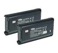 vhbw 2x Batterie remplacement pour Kenwood KNB-29A, KNB-29, BPKNB45LI, BPKNB29MHXT-1, BPKNB29MH pour radio talkie-walkie (2300mAh, 7,2V, NiMH)