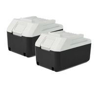 vhbw 2x Batterie remplacement pour Makita 195608-4, 198186-3, 196367-3, BL1815G, BL1813G, BL1820G pour outil électrique (3000 mAh, Li-ion, 18 V)