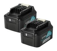 vhbw 2x Batterie remplacement pour Makita 197396-9, 197402-0, 197406-2, 197390-1, 197394-3, 632F39-7, BL1015 pour outil électrique (4000 mAh, Li-ion, 12 V)