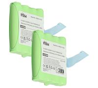 vhbw 2X Batterie Remplacement pour Motorola LIS-P14MAA03A1AX, BP-38, IXNN4002B pour Radio Talkie-walkie (700mAh, 4,8V, NiMH)