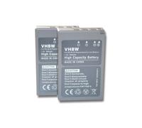 vhbw 2x Batterie remplacement pour Olympus PS-BLS5, BLS50, BLS-5, BLS-50 pour appareil photo (900mAh, 7,2V, Li-ion)