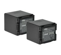 vhbw 2x Batterie remplacement pour Panasonic CGR-DU06, CGA-DU21, CGA-DU14, CGA-DU12, CGA-DU07 pour caméra vidéo caméscope (1500mAh, 7,2V, Li-ion)
