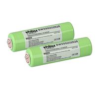 vhbw 2x Batterie remplacement pour Panasonic WER140L2509 pour tondeuse à cheveux (2500mAh, 1,2V, NiMH)