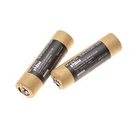 vhbw 2x batterie remplacement pour Panasonic WER1410L2508 pour rasoir tondeuse à cheveux (1200mAh, 1,2V, NiMH)