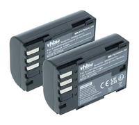 vhbw 2X Batterie Remplacement pour Pentax D-Li90 pour Appareil Photo (1300mAh, 7,2V, Li-ION)
