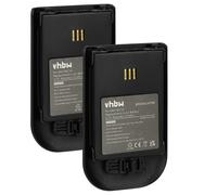 vhbw 2x Batterie remplacement pour Siemens S30122-X8008-X38, L30250-F600-C325 pour téléphone fixe sans fil (930mAh, 3,7V, Li-ion)