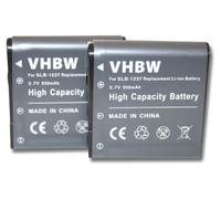 vhbw 2x Batterie remplacement pour Sigma BP-31 pour appareil photo (950mAh, 3,7V, Li-ion)