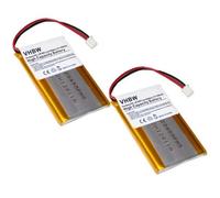 vhbw 2x Batterie remplacement pour Sony Lip1359, Lip1859, Lip1472 pour manette de jeu Gamepad (950mAh, 3,7V, Li-ion)