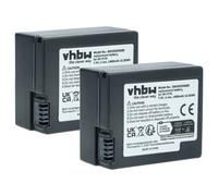 vhbw 2X Batterie Remplacement pour Sony NP-FF71, NP-FF70