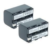 vhbw 2X Batterie Remplacement pour Sony NP-FS20, NP-FS22, NP-FS21, NP-FS33, NP-FS30, NP-FS31 pour caméra vidéo caméscope (2000mAh, 3,6V, Li-ION)