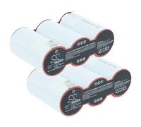 vhbw 2X Batterie Remplacement pour Van Lien 11190013V pour éclairage d'issue de Secours (4000mAh, 3,6V, NiCd)