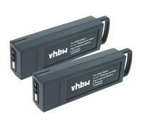 Vhbw 2x Batterie Remplacement Pour Yuneec Yunq500105 Pour Drone (7500mah, 11,1v, Li-Polymère)