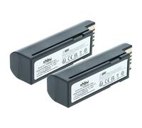 vhbw 2X Batterie Remplacement pour Zebra BTRY-36IAB0E-00, 82-166537-01 pour Scanner de Code-Barre POS (2200mAh, 3,7V, Li-ION)