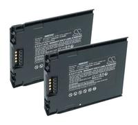 vhbw 2x Batterie remplacement pour Zebra BTRY-TC51-44MA1-01 pour ordinateur handheld (4200mAh, 3,7V, Li-ion)