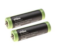 Vhbw 2x Batterie Tondeuses À Cheveux Compatible Avec Braun 5723, 5724, 5735, 5736, 5738, 5742, 5743, 5744, 5745 (1800mah, 1,2v, Nimh)