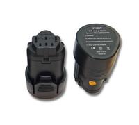 vhbw 2x Batteries compatible avec AEG BWS12CBWS outil électrique (2000 mAh, Li-ion, 12 V)