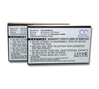 Vhbw 2x Batteries Compatible Avec Agfeo Dect 50 Téléphone Fixe Sans Fil (950mah, 3,7v, Li-Ion)