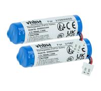 vhbw 2x Batteries compatible avec Carrera 370181067, 370181066, 370181065 voitures de course (700mAh, 3,2V, LiFePO4, 50 x 16 x 14 mm, JST ZH)