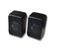vhbw 2x Batteries compatible avec Flex 28V outil électrique (4000 mAh, Li-ion, 28 V)