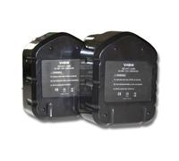 vhbw 2x Batteries compatible avec Hitachi DN 12DY, DN12DYK, DN 12DYK, DN12Y, DN 12Y, DS12DM outil électrique (3300 mAh, NiMH, 12 V)